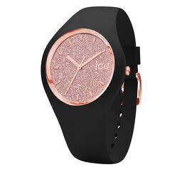 Ice-Watch Ročna ura Ice-Watch Ice Glitter 001353 M Black/Rose/Gold