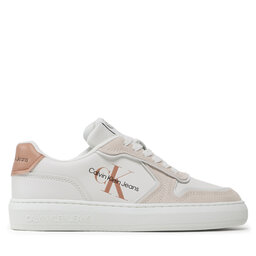 

Снікерcи Calvin Klein Jeans Casual Cupsole Irregular Lines W YW0YW00913 White/Ancient White 0LA, Білий