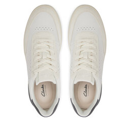 

Снікерcи Clarks Courtlite Run 26176726 White Nubuck, Білий