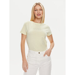 Guess Guess Футболка Skylar V4GI09 J1314 Зелений Slim Fit