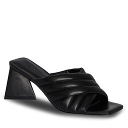 Pieces Klapki Pieces Julise 17136329 Black 4173803