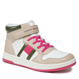

Снікерcи Tommy Hilfiger T3A9-32961-1434Y609 D Beige/Off White/Army Green Y609, Бежевий