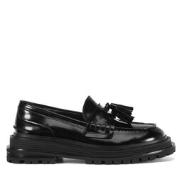 Badura Loafersy Badura WGA3311-1Z Czarny