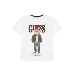 Guess Guess T-Shirt L6RI11 K8HM4 Weiß Regular Fit