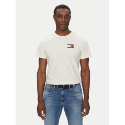 Tommy Jeans Tommy Jeans T-Shirt Essential DM0DM20740 Creme Slim Fit