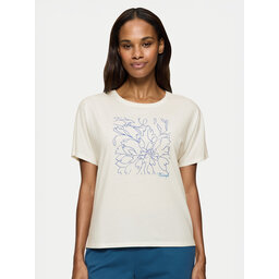 Triumph Triumph Μπλούζα πιτζάμας Mix & Match 10218281 Μπεζ Relaxed Fit