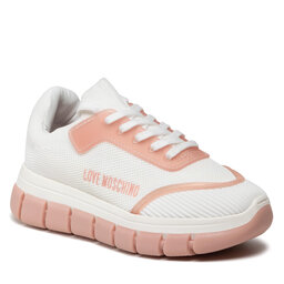 LOVE MOSCHINO Sneakers LOVE MOSCHINO JA15515G0EIZK10B Bianco/Nude