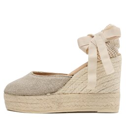 

Еспадрильї Manebi Wedge Espadrilles O 7.1 WV Natural, Бежевий