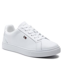 

Снікерcи Tommy Hilfiger Flag Court Sneaker FW0FW08072 White YBS, Білий