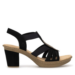 Rieker Sandalen Rieker 66526-00 Schwarz