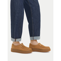 Clarks Туфлі Clarks Torhill Bee 26172084 Коричневий