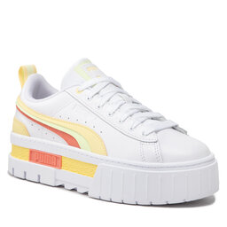 Puma Сникърси Puma Mayze Fs Interest Wns 387474 03 Puma White/Pale Lemon