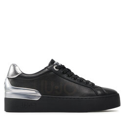 

Снікерcи Liu Jo Silvia 65 BF2001 P0102 Black/Silver 01039, Чорний