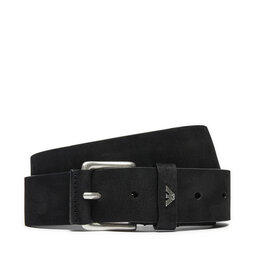 Emporio Armani Pasek Męski Emporio Armani Y4S652 YQ94G 80001 Czarny