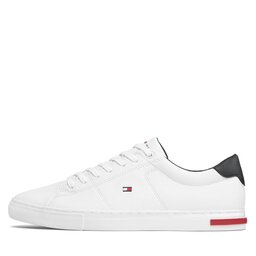 

Снікерcи Tommy Hilfiger Essential Leather Detail Vulc FM0FM04047 White YBR, Білий