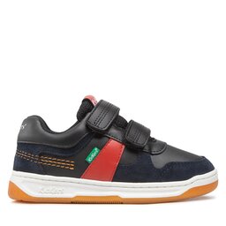 

Снікерcи Kickers Kalido 910861-30-10 Marino Noir Orange, Cиній