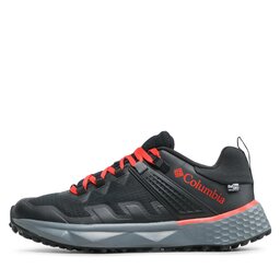 Columbia Bakancs Columbia Facet 75 Outdry BM8538 Black/Fiery Red 010