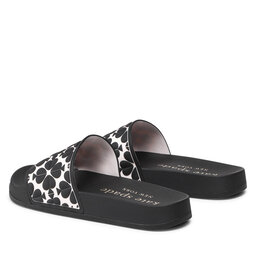 

Шльопанці Kate Spade Olympia K7120 Cream Black, Чорний