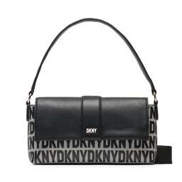 

Сумка DKNY Chriselle Flap Demi R33H2Z18 Bk Logo-Bk XLB, Чорний