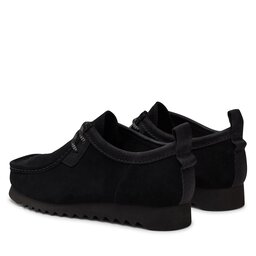 

Туфлі Clarks Wallabeeftrelo 26176223 Black Sde, Чорний