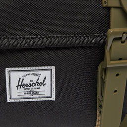 

Рюкзак Herschel Little America Mid 11391-06011 Black/Ivy Green, Чорний