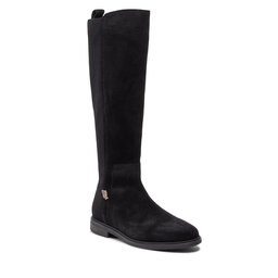 Tommy Hilfiger Botas altas Tommy Hilfiger Th Essentials Longboot FW0FW07050 Black BDS