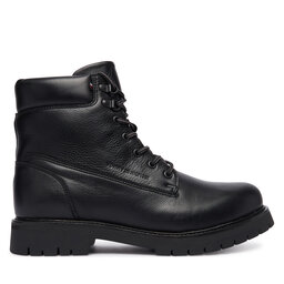 Tommy Hilfiger Schnürstiefeletten Tommy Hilfiger Flex Th Outdoor Rs FM0FM05600 Schwarz