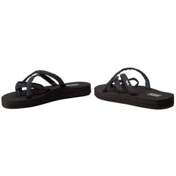 

В'єтнамки Teva Olowahu 6840 Mix B Black On Black, Чорний