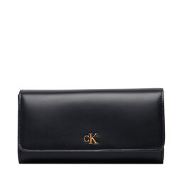 Calvin Klein Geldbörse Calvin Klein Ck Long Wallet LV04F1224G Schwarz