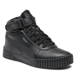 Puma Сникърси Puma Carina 2.0 Mid WTR Jr 387380 01 Puma Black-Puma Black-Dark Shadow