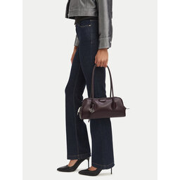 Calvin Klein Handtasche Calvin Klein Emblem Trio Shoulder Bag LV04F3369G Dunkelrot