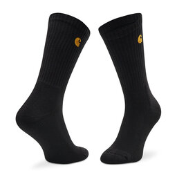

Високі чоловічі шкарпетки Carhartt WIP Chase I029421 Black/Gold, Чорний