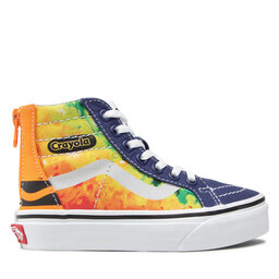 

Снікерcи Vans Sk8-Hi Zip VN0A4BUXARS1 (Crayola) Mashup Melt, Cиній