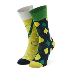 Todo Socks Skarpety wysokie unisex Todo Socks Lemonade Multicolor