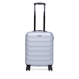 Gino Rossi Walizka kabinowa Gino Rossi GIN-S-003-05-SILVER Srebrny