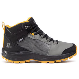 

Трекінгові черевики Salomon Outward Cswp J 409722 09 W0 Castor Gray/Black/Arrowwood, Сірий