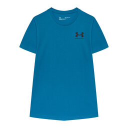 Under Armour Under Armour T-Shirt Ua Sportstyle Left Chest Ss 1363280 Blau Loose Fit