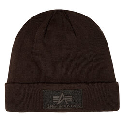 Alpha Industries Czapka Alpha Industries VLC Beanie 118943 Hunter Brown 696