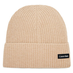 Calvin Klein Шапка Calvin Klein Essential Patch K50K510657 Travertine PF2