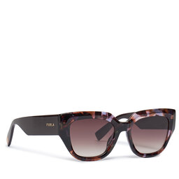Furla Okulary przeciwsłoneczne Furla WD00120 BX3774 3839S Brązowy
