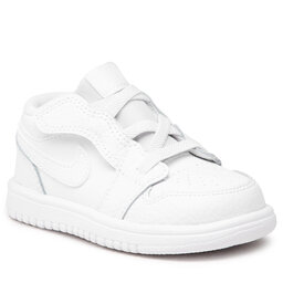 Nike Обувки Nike Jordan 1 Low Alt (TD) CI3436 130 White/White/White
