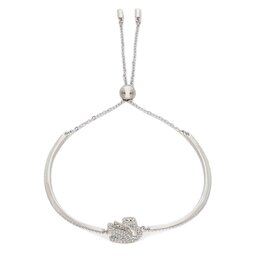 

Браслет Swarovski Iconic Swan 5649772 Cry/Rhs S, Срібний