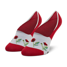 Freakers Skarpety stopki damskie Freakers FFMDMAK-RED Czerwony