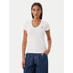 Levi's® Levi's® T-Shirt Perfect V-Neck Tee 85341-0002 Weiß Regular Fit