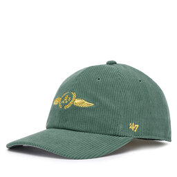 47 Brand Шапка с козирка 47 Brand MLB Oakland Athletics B-SKYMF18EWS-DG Зелен