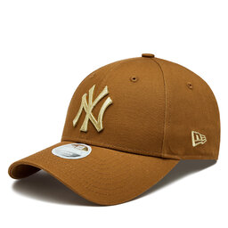 New Era Cepure New Era Wmns Metallic Logo 940 Nyy 60364295 Brūns