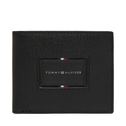 Tommy Hilfiger Geldbörse Tommy Hilfiger Th Foundation Cc And Coin AM0AM14506 Schwarz