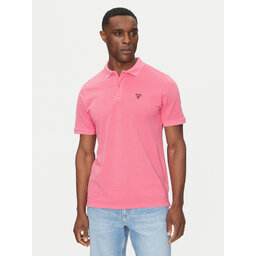 Guess Guess Polo marškinėliai F5GP00 K9WF1 Rožinė Regular Fit