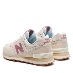 

Снікерcи New Balance WL574QC2 Linen, Бежевий