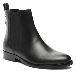 Coach Boots Coach Maeve Lth Bootie CN143 Black BLK